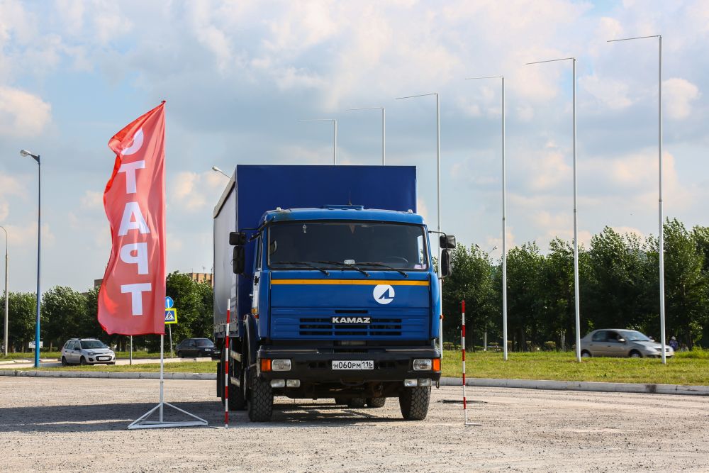 Конкурс профессионального мастерства среди водителей грузовиков «Кубок КАМАЗа-2018»