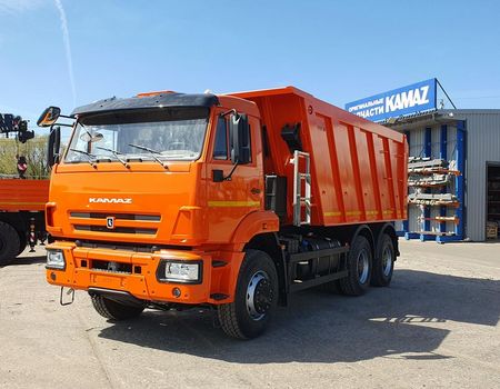 КАМАЗ 6520-7915-49(B5) Рестайлинг 2 с задней разгрузкой — максимальная грузоподъемность и комфорт в одном грузовике!
