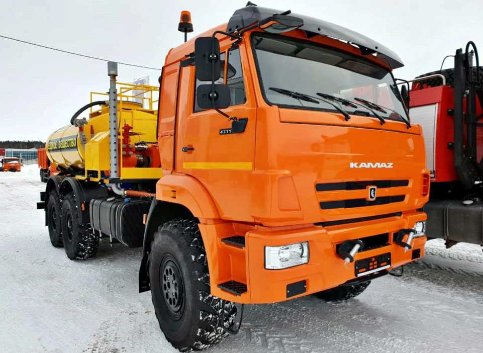 СИН-32 КАМАЗ-43118 - современный кислотный агрегат для эффективной обработки скважин