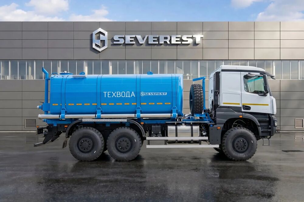 Новинка КАМАЗ К5 - Автоцистерна АЦВ‑20 на шасси КАМАЗ‑65959 К5