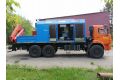 Фургон 7727А-10 с КМУ ИМ-150N на шасси КАМАЗ-43118
