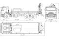 КМУ Palfinger IM150N на шасси КАМАЗ-65117 2020 г.в. Пробег 240 421 км