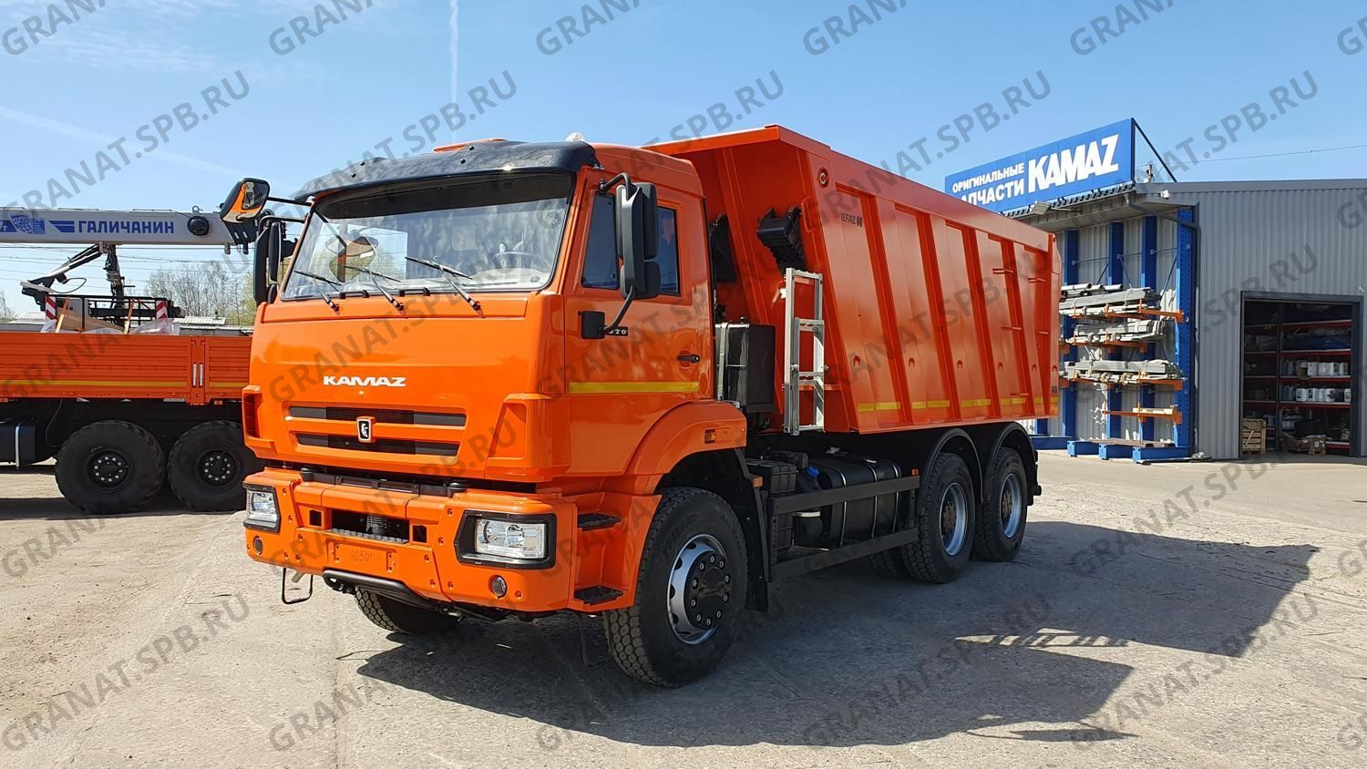 Самосвал КАМАЗ 6520-7915-49(B5) 6х4, рестайлинг 2