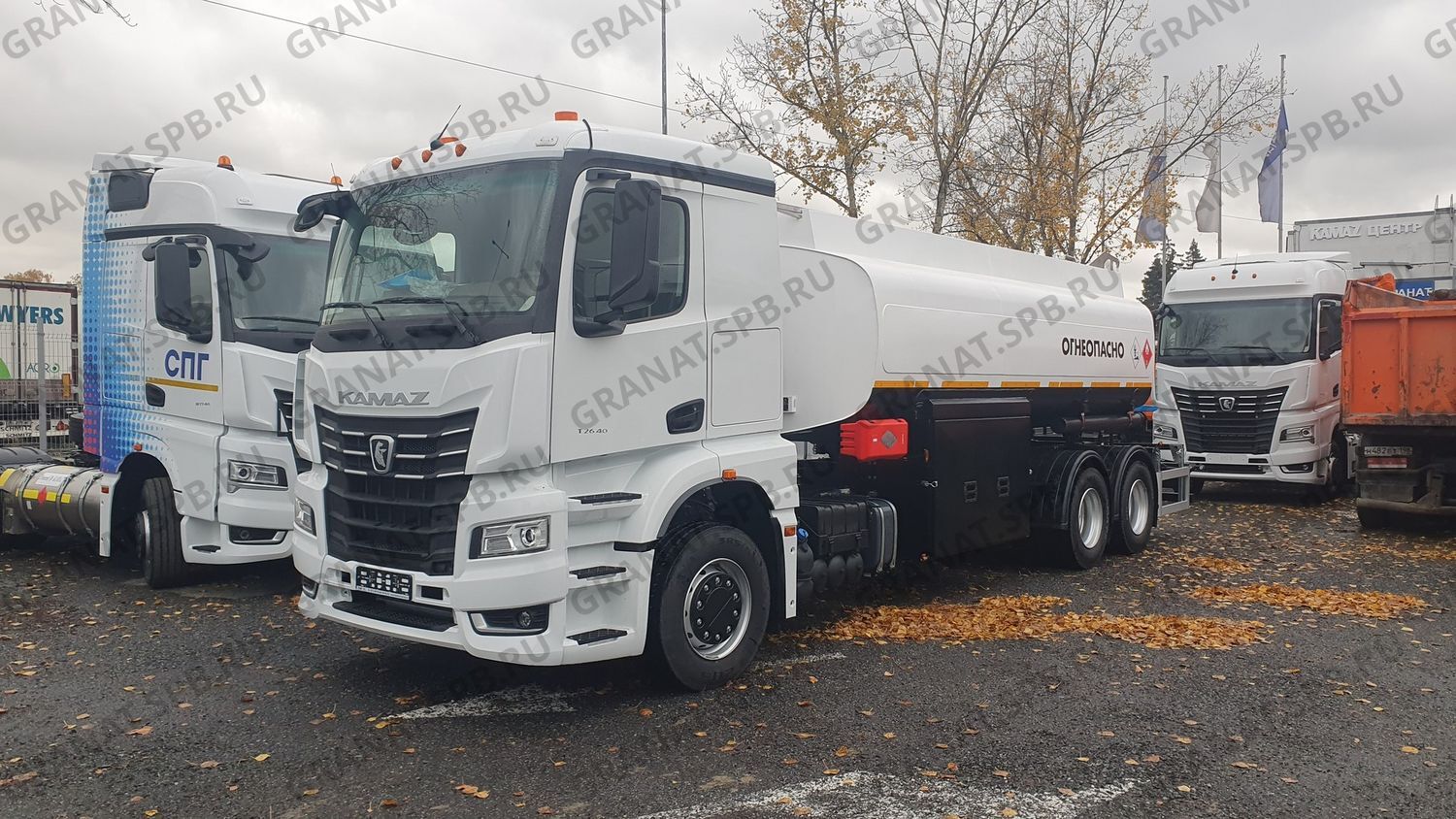 Кликните для увеличения изображения Автоцистерна АЦ-18 (АТЗ-III.KMZ) на шасси КАМАЗ 65658 (К5)