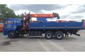 Бортовой КАМАЗ 65117-3010-48 с КМУ PALFINGER INMAN ИТ-150, доп. зад. опоры