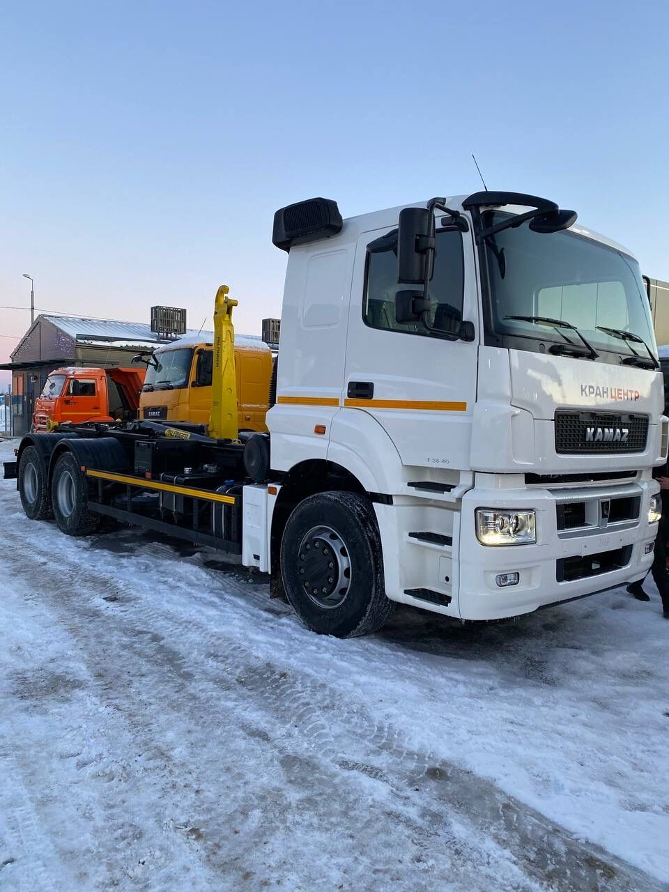 Крюковой погрузчик Palfinger РН Т20РI.57 на шасси КАМАЗ 65207-87(S5)