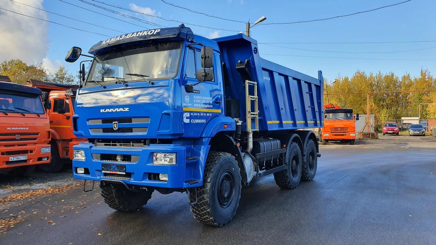 Самосвал КАМАЗ-ВАНКОР 6522-6011-47 (RT)
