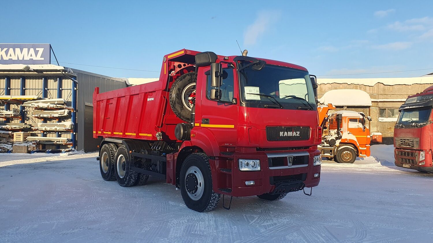 самосвал КАМАЗ 6580-003-87(S5) 6х4