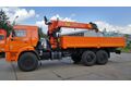 Бортовой КАМАЗ 43118-73094-50 с ПАЛФИНГЕР ИНМАН ИT-150 без доп.опор, передние опоры поворотные