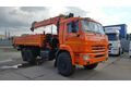 Бортовой КАМАЗ 43118-73094-50 с ПАЛФИНГЕР ИНМАН ИT-150 без доп.опор, передние опоры поворотные