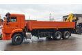 Бортовой КАМАЗ 65115-48 с КМУ HYVA HB230 на заднем свесе