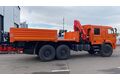 Бортовой КАМАЗ 43118 с кму INMAN IM-150N сдвоенная кабина
