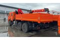 Бортовой КАМАЗ 43118 с кму INMAN IM-150N сдвоенная кабина