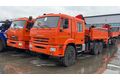 Бортовой КАМАЗ 43118 с кму INMAN IM-150N сдвоенная кабина