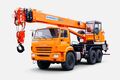 Автокран КЛИНЦЫ КС-55713-5К-3, г/п 25 т на шасси КАМАЗ-43118-23011-50