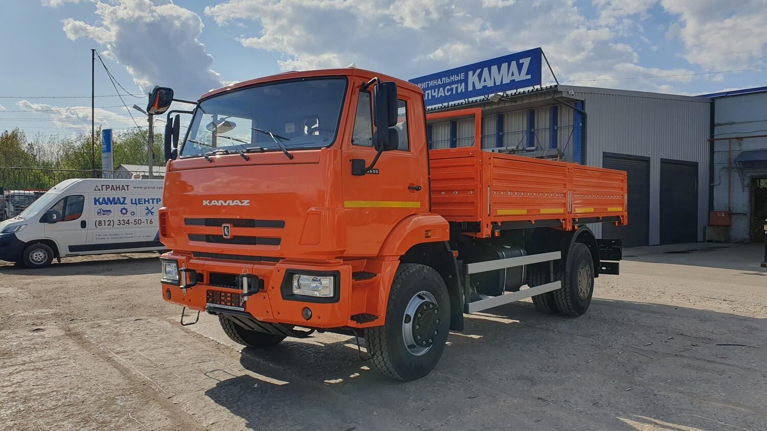 Бортовой КАМАЗ 53605-4950-56