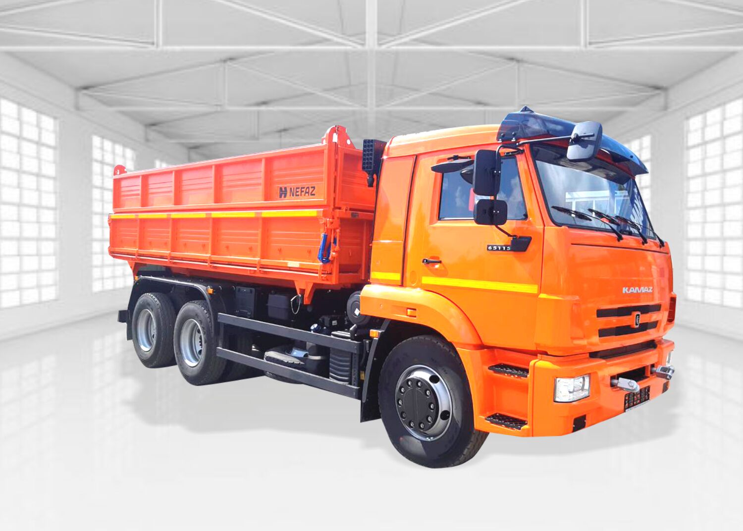 Cамосвал КАМАЗ 45143-6012-48(А5) с боковой разгрузкой