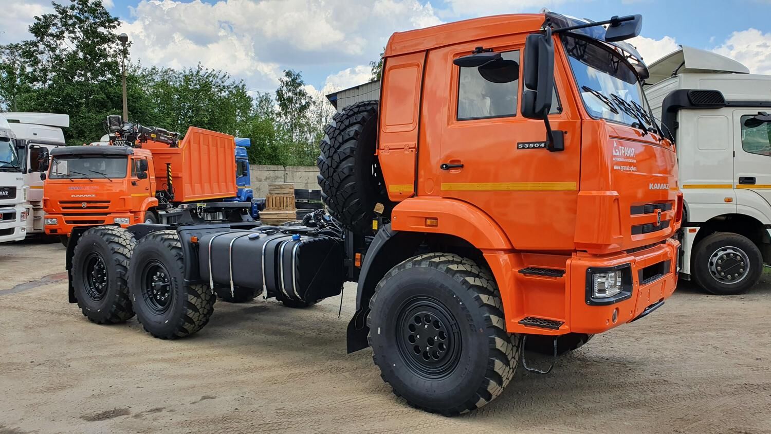 седельный тягач КАМАЗ 53504-7030-50