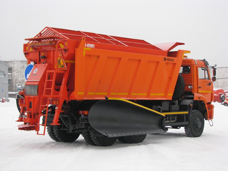 ЭД-405В3 на с.КамАЗ-6522 (ПС (сталь 09Г2С V=10,5 м3), Боковой отвал