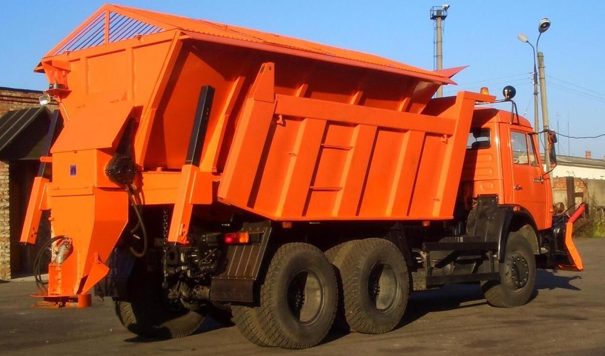 КДМ-650-03 на с.65115-50 (ПС сталь 09Г2С, V=8 м3, Комбинированный отвал)