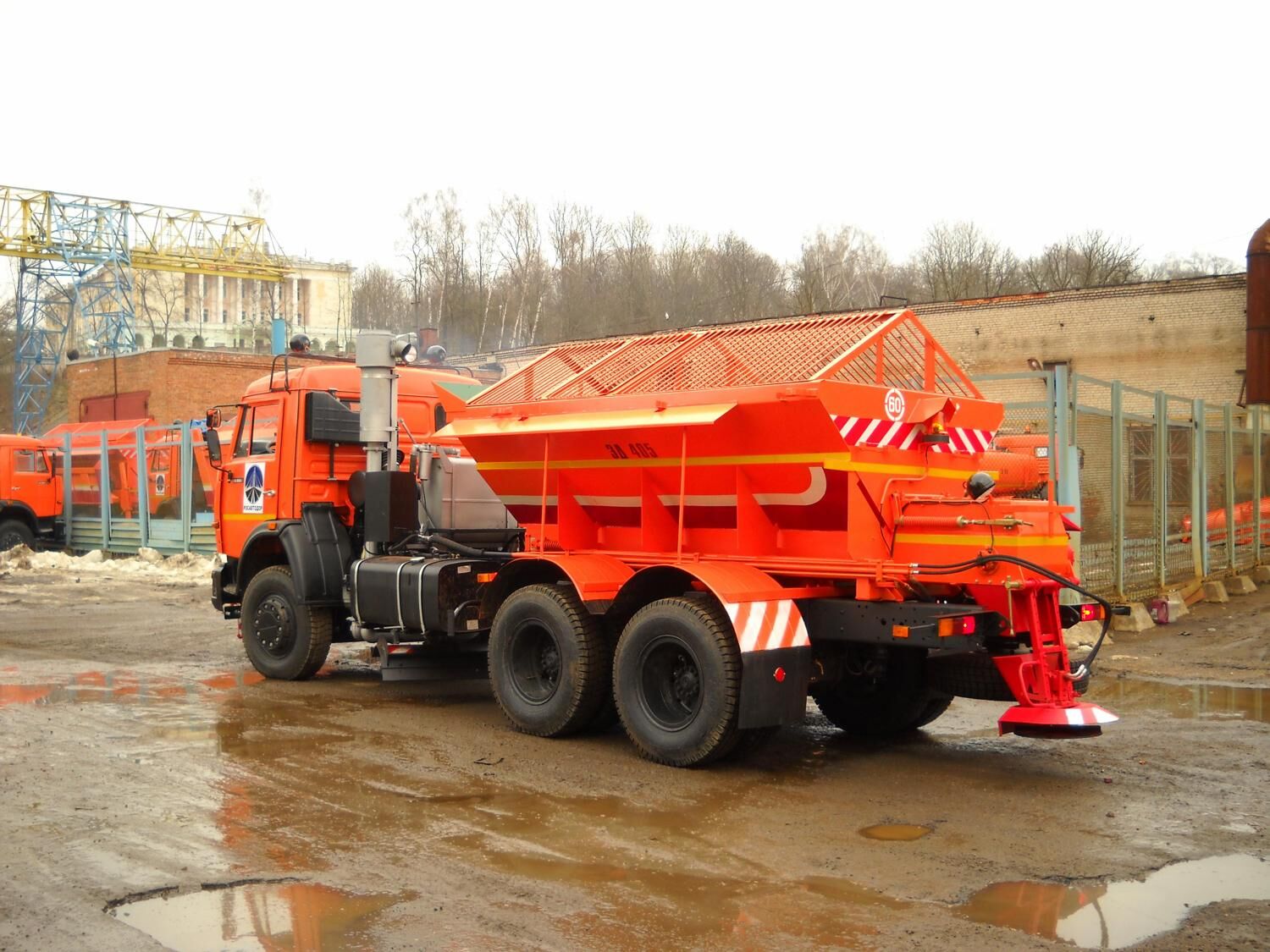 ЭД-405 на ш.65115-50 (ПС сталь 09Г2С, V=6,5 м3, Средний нож)