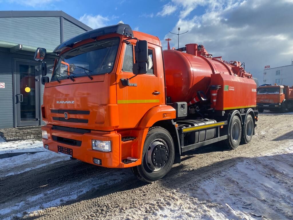 Кликните для увеличения изображения илососная машина КО-507АМ1 на шасси КАМАЗ 65115