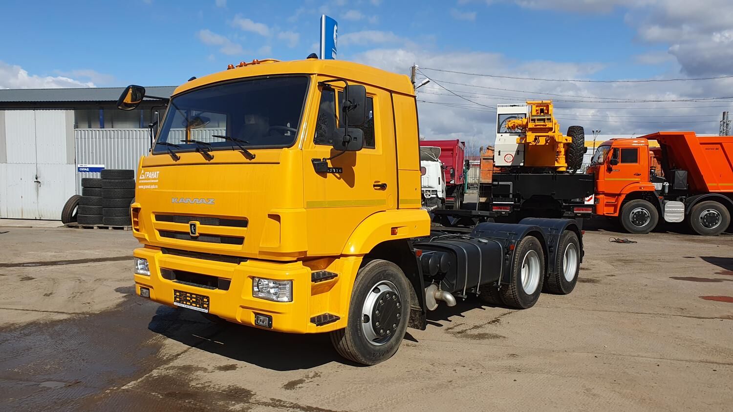 седельный тягач КАМАЗ 65116-6020-48(A5)