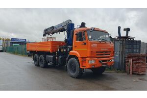 бортовой а/м КАМАЗ 43118-73094-50 с КМУ ГАЛИЧ-150 + БУР 450мм