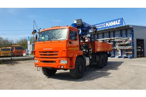 бортовой а/м КАМАЗ 43118-73094-50 с КМУ ГАЛИЧ-150 с сертифицированной люлькой с ДУ