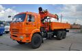 Бортовой КАМАЗ 43118-73094-50 с ПАЛФИНГЕР ИНМАН ИT-150 без доп.опор, передние опоры поворотные