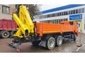 Бортовой КАМАЗ 65115-48 с КМУ HYVA HB230 на заднем свесе