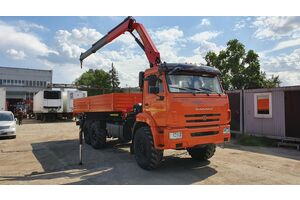 Бортовой КАМАЗ 43118-73094-50 с кму ИНМАН INMAN ИМ-150N