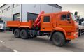 Бортовой КАМАЗ 43118 с кму INMAN IM-150N сдвоенная кабина