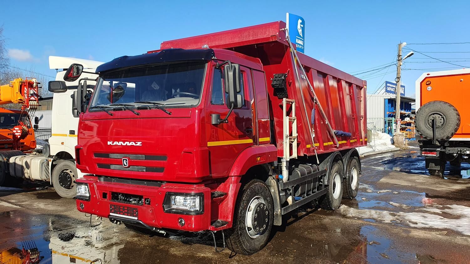 самосвал КАМАЗ 6520-7080-49 6х4, рестайлинг 2