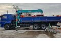 Бортовой КАМАЗ 65117-3010-48 с КМУ HKTC 7016