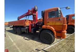 бортовой КАМАЗ 43118-73094-50 с кму HORYONG HRS 216