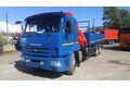 Бортовой КАМАЗ 65117-3010-48 с КМУ Fassi 215A.0.24