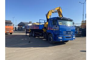 бортовой а/м КАМАЗ 65117-48 с КМУ XCMG SQZ 200