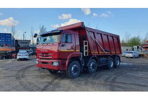 самосвал КАМАЗ 65201-7080-49 8х4, new рестайлинг 2