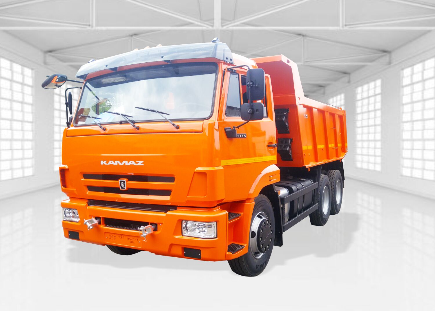 самосвал КАМАЗ 65115-3776058-50 с задней разгрузкой, пакет Юг