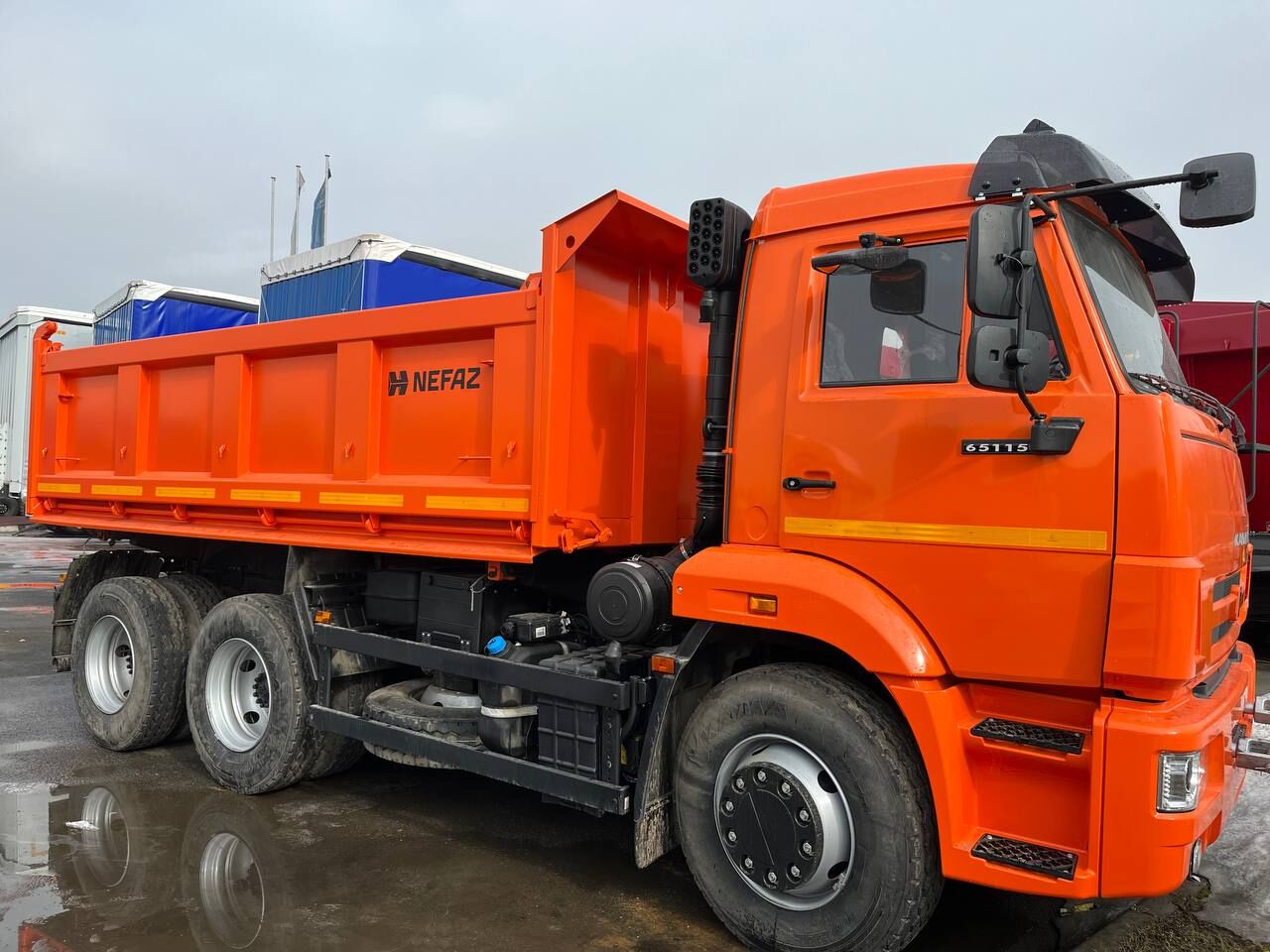 самосвал КАМАЗ 65115-6059-48(А5) с трёхсторонней разгрузкой