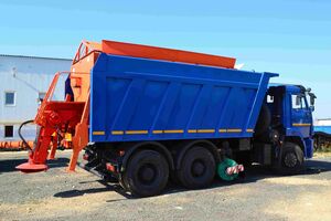 КДМ-7881010 на с.КамАЗ-6520-7915-49 (ПС (сталь 09Г2С V=10,5 м3), Средняя щетка)