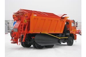 ЭД-405В3 на с.КамАЗ-6522 (ПС (сталь 09Г2С V=10,5 м3), Боковой отвал