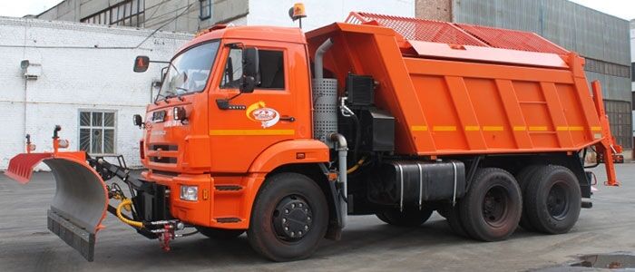 КДМ-7881021 на с.65115-50 (ПС сталь 09Г2С, V=8,5 м3, Передний отвал)