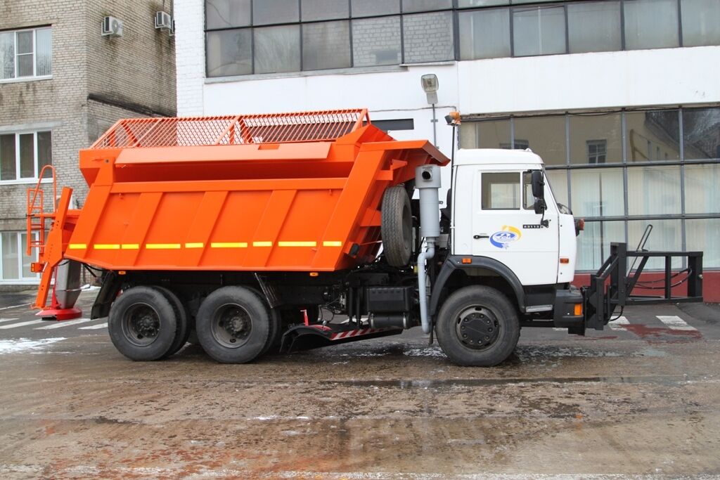 ЭД-405А1 на с.65115-50 (ПС сталь 09Г2С, V=8 м3, Передний отвал, Средний нож)