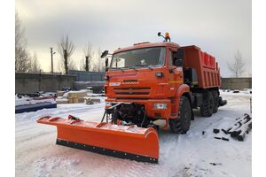 КДМ-7881012 на с.65222 (ПМ пласт, V=12 м3, Сопла, Передний отвал)