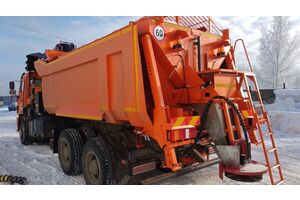 КДМ-650-07-01 на ш.6520-53 (ГМУ, Самосвальный кузов, ПС сталь 09Г2С, V=10,5 м3)