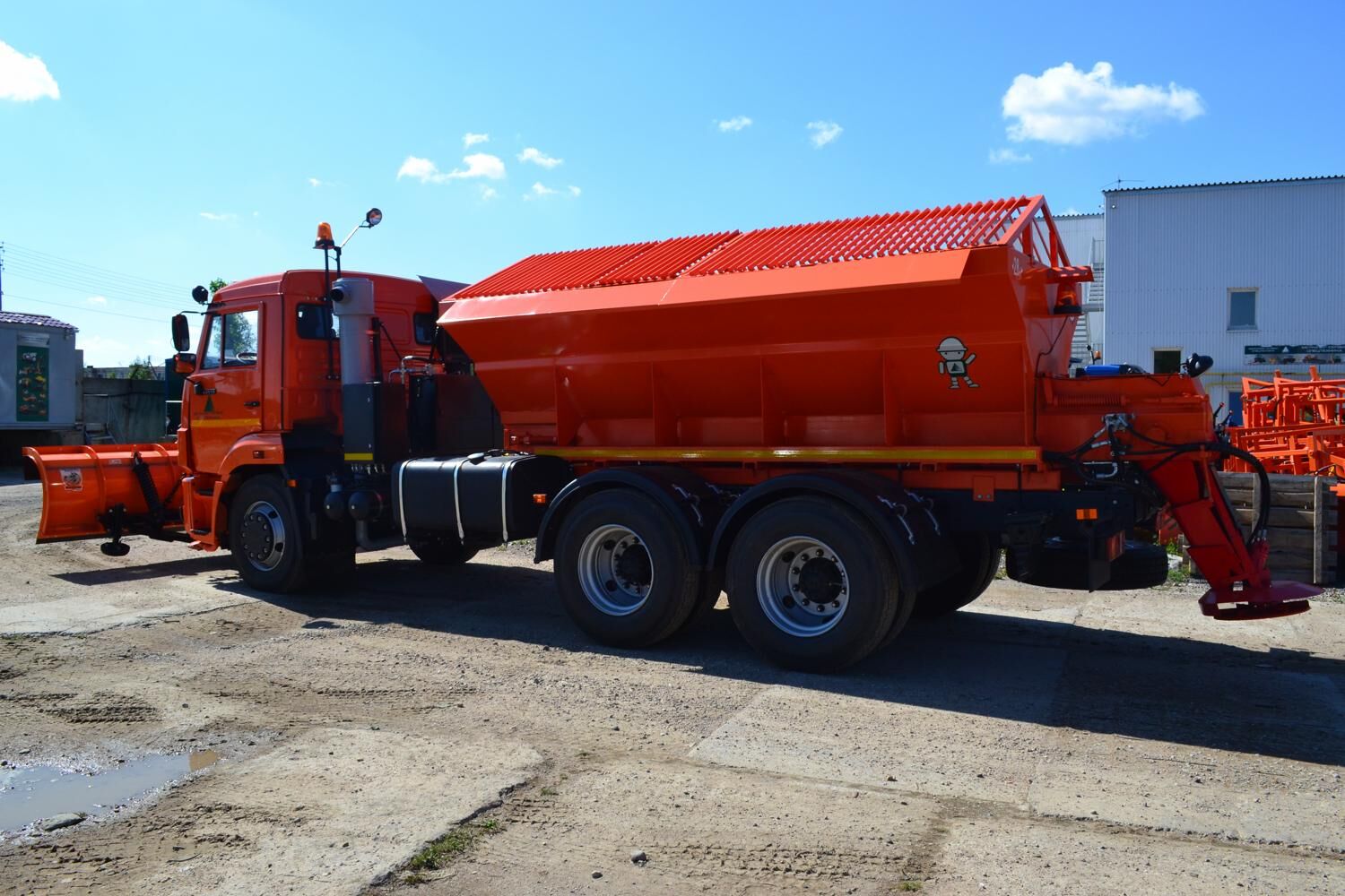 КДМ-7881022 на ш.65115-48 (ПС сталь 09Г2С, V=10,5 м3, Передний отвал)