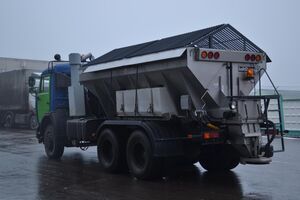 КДМ-7881022 на ш.65115-48 (ПС нерж, V=10,5 м3, Баки для увлажнения)
