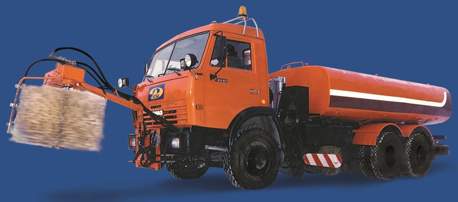 ЭД-405 на ш.65115-48 (ПМ сталь 09Г2С, V=9,7 м3, Сопла, Средняя щетка, ОМБ)